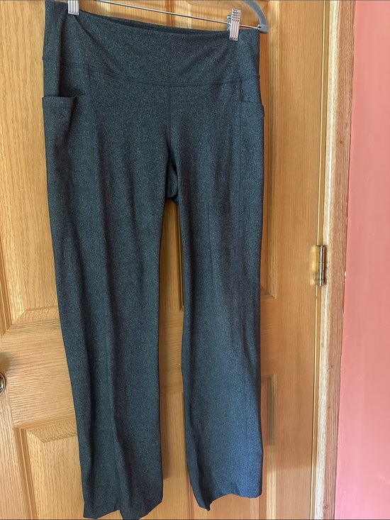 Skechers Pants - Skechers Charcoal Gray Wide-Leg Active Joggers with Side Pockets